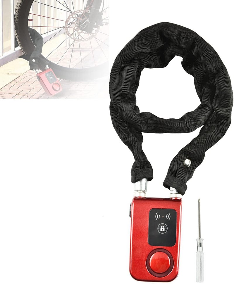comfrt Bluetooth Chain Lock, Smart Waterproof Anti-Theft Bicycle Chain Lock with App Control iOS/Android for Bike Motorcycle and Gate - Image 1