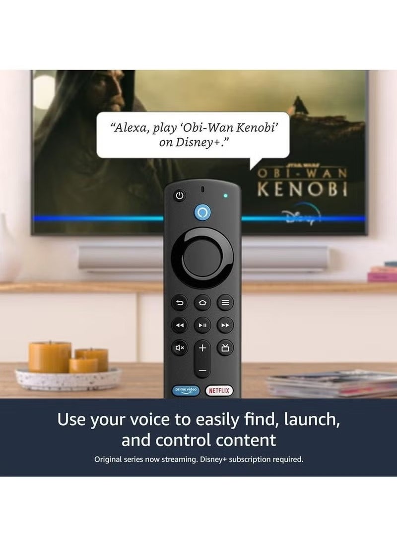Generic - Fire Stick 4K Max 3rd Gen Streaming Device – Wi-Fi 6E Support, Ultra HD 4K Streaming, Dolby Vision & Atmos, Fast Loading, Alexa Voice Remote for Seamless Entertainment Experience - Image 1
