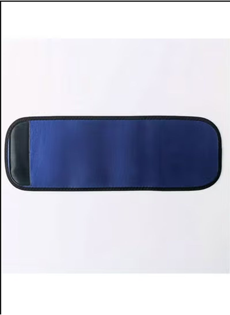 Generic 1 Pair Blue Color Arm Trimmers Sauna Sweat Arm Shaper Bands Adjustable Arm Trainer Weight Loss Toner Sleeves For Sports Workout Fitness  - Image 3