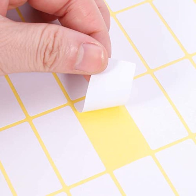 Pack of 600 stickers, 38 x 19mm universal stickers, address labels, household labels, freezer labels for office, kitchen and jam - Image 2