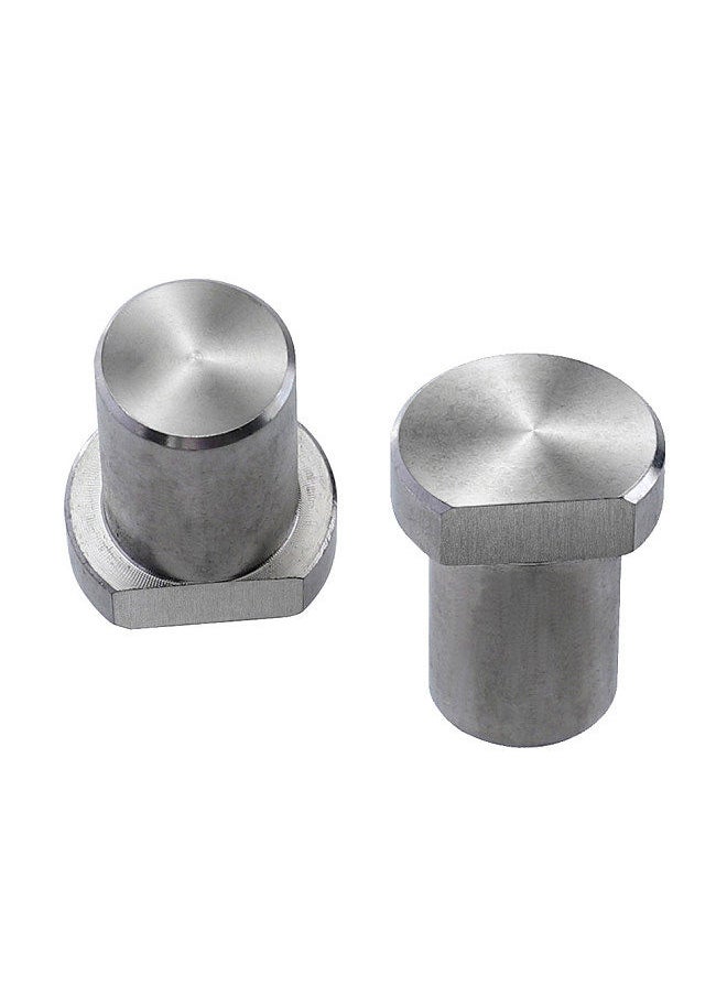 Generic - Φ20mm Stainless Steel Desktop Benchs Dogs Woodworking Block Woodworking Desktop Workbench Limit Block Home Woodworking DIY Stop Block Utility Accessory - Image 1