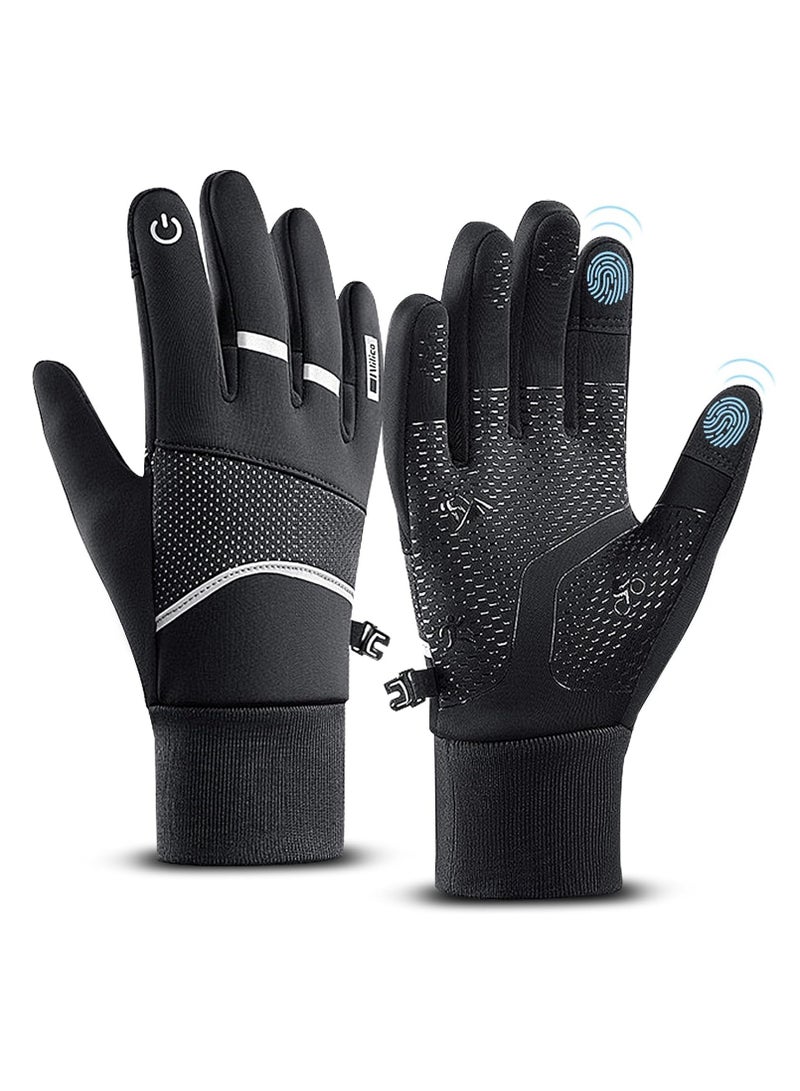 KASTWAVE Winter Gloves - Waterproof, Thermal, Touchscreen Friendly for Outdoor Sports, Running, Biking, and Driving - Unisex Design for Men and Women - Image 1