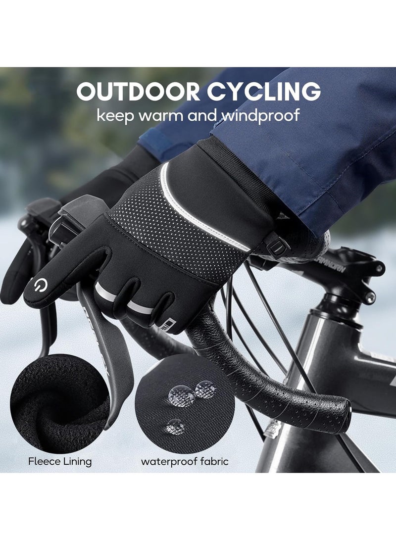 KASTWAVE Winter Gloves - Waterproof, Thermal, Touchscreen Friendly for Outdoor Sports, Running, Biking, and Driving - Unisex Design for Men and Women - Image 2