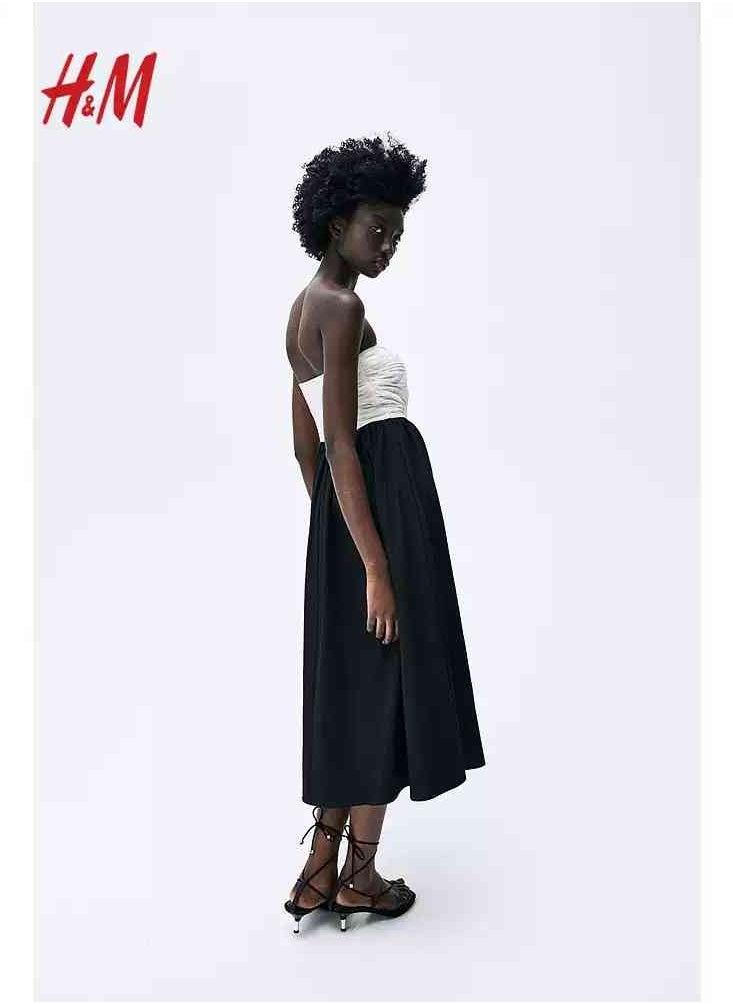 H and M - HM Women's New Loose Lightweight Comfortable And Fashionable Dress - Image 1