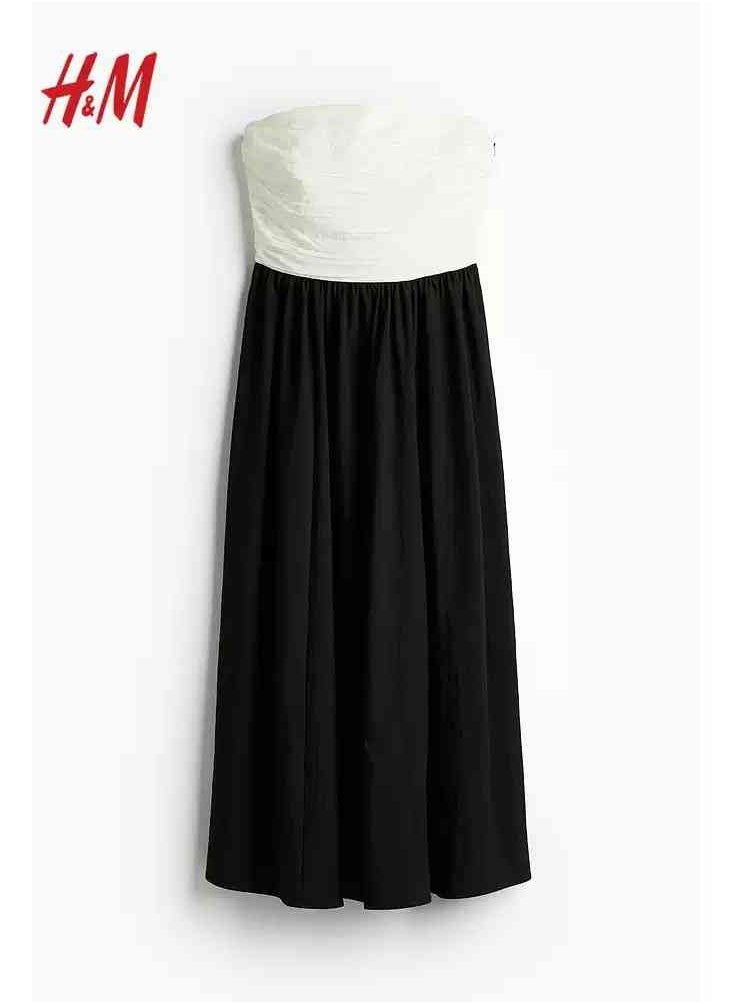 H and M - HM Women's New Loose Lightweight Comfortable And Fashionable Dress - Image 1