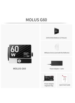 Zhiyun Zhiyun MOLUS G60 Bi-Color Pocket COB Monolight  - Image 3