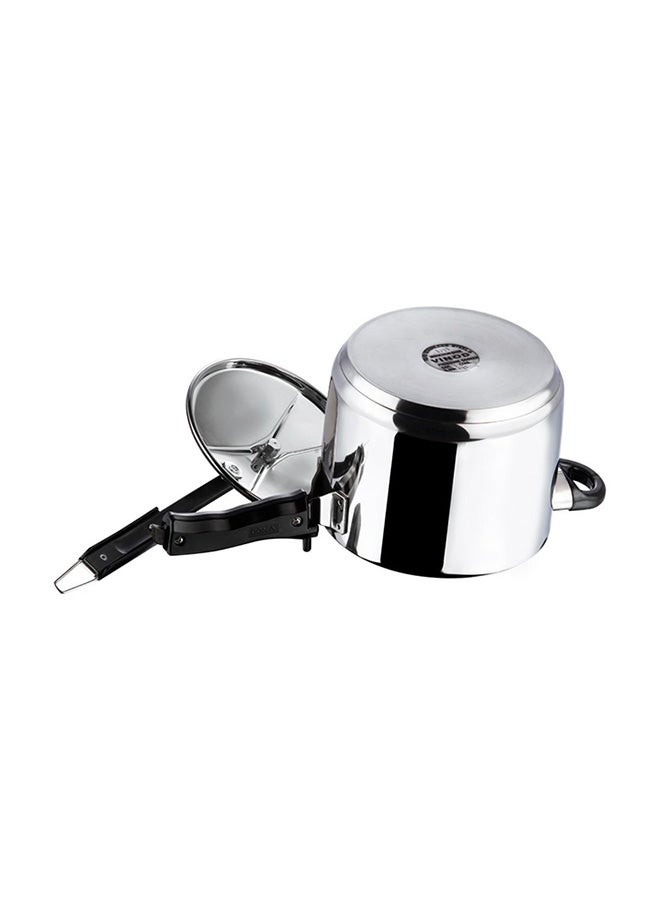 VINOD Steel Induction Pressure Cooker Inner Lid, 7 Liter, Silver, Vpci07, 1Pc - Image 3