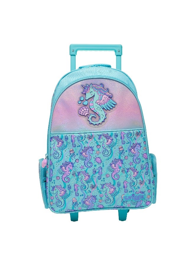 Smiggle Large Rolling Backpack - Perfect for Student Travel