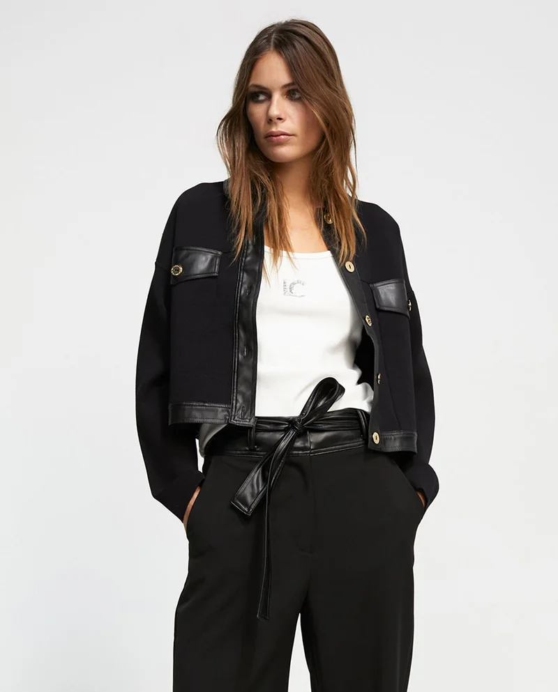 Lola Casademunt Short knit cardigan