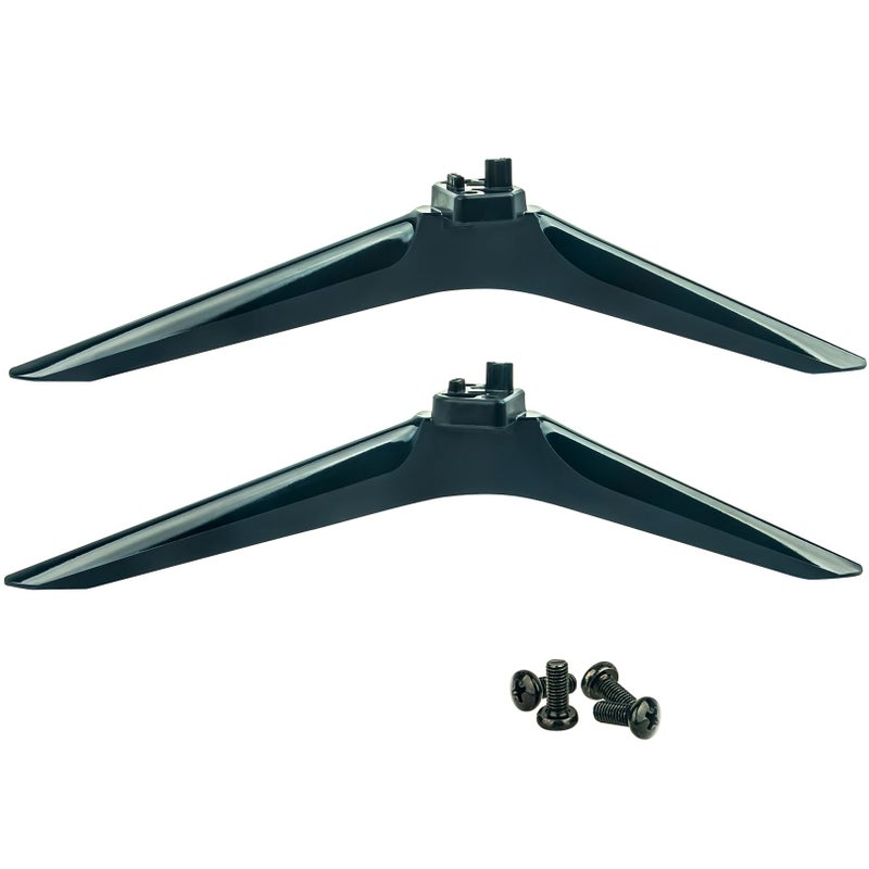 ZdalaMit Replacement Base Stand for Hisense 58 4K UHD Smart TV NonSlip TV Legs Table Top TV Stand Black - Image 2