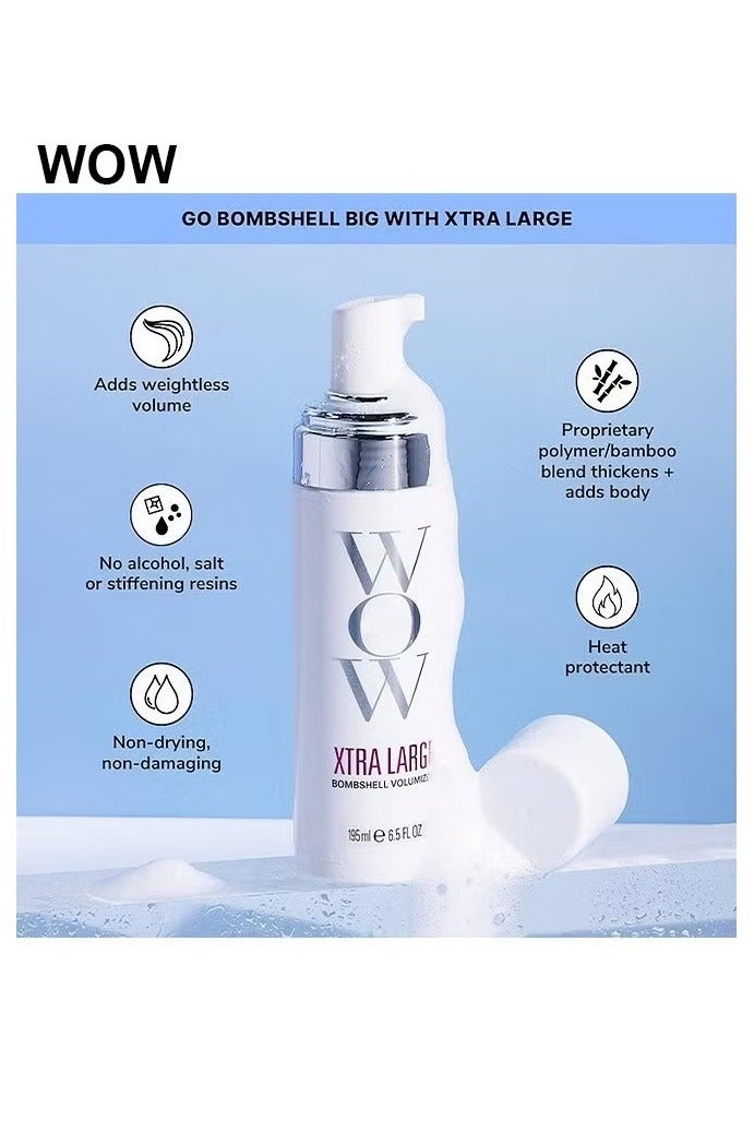 WOW Color Wow Xtra Large Bombshell Hair Volumizer, New Alcohol-Free Technology For Lasting Volume And Thickness, 195ml - Image 3