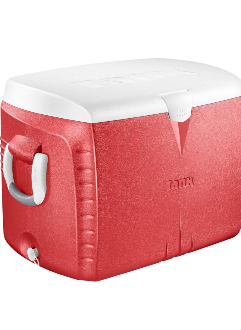 TANK Tank Ice Box, 45 Liters, Red  - Image 2