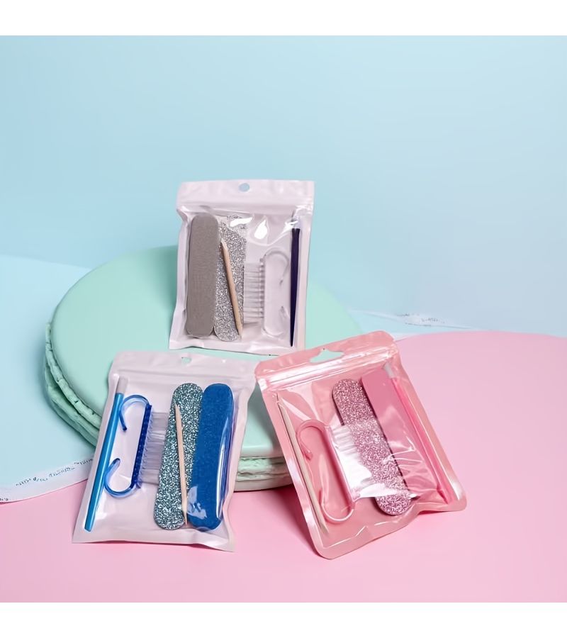 30pcs Manicure Nail File And Orange Stick Kit With Accessories - Image 2