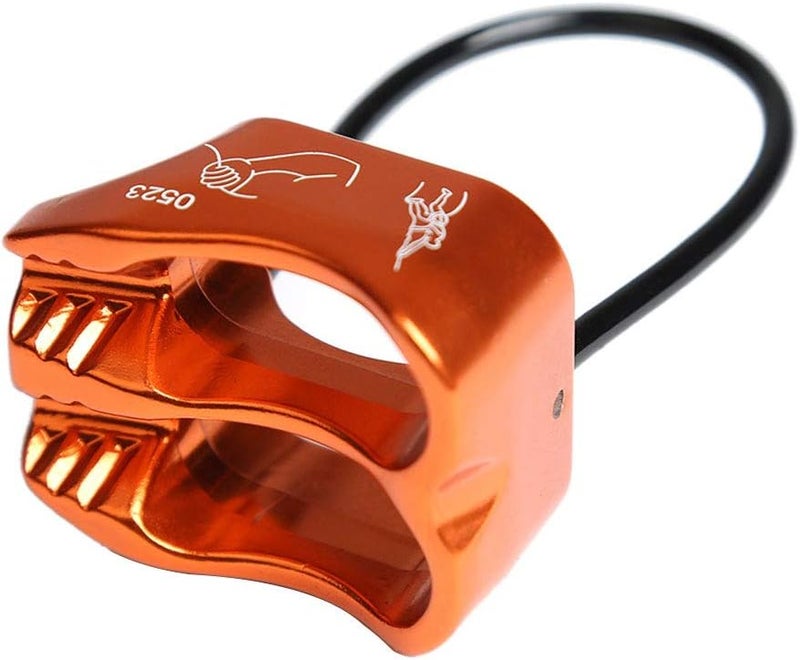 AOKWIT Professional 25KN Rappel ATC Belay Device Aluminum V-grooved Rock Climbing Belay Device Rappelling Descender Safety Equipment - Image 2