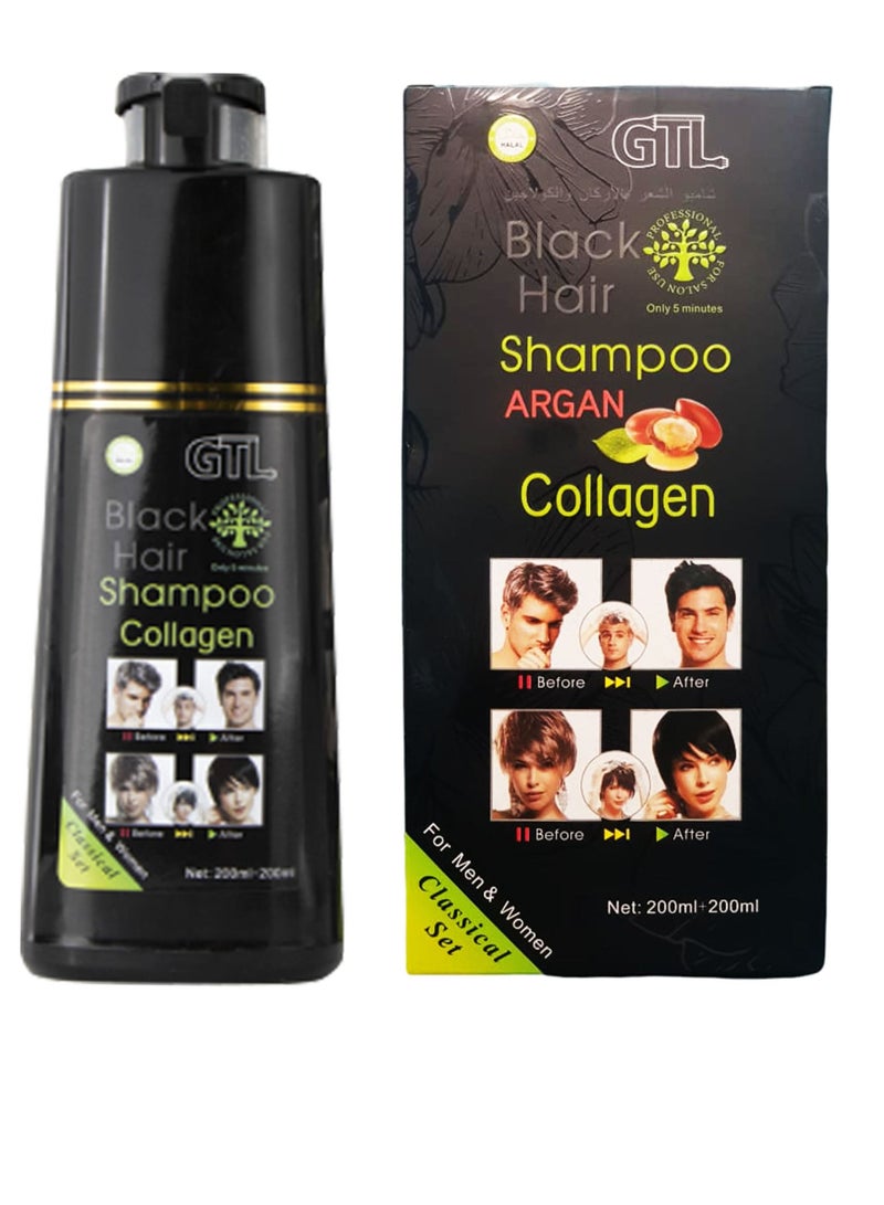 GTL Hair Coloring Shampoo With Argan And Collagen - Image 1