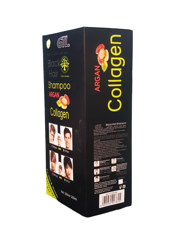 GTL Hair Coloring Shampoo With Argan And Collagen - Image 2