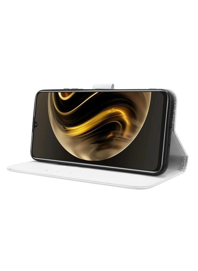 اس-توب جراب لهاتف Huawei Enjoy 70 4G مصنوع من الجلد بتصميم ماسي - Image 5