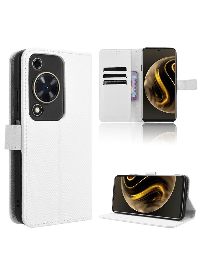 اس-توب جراب لهاتف Huawei Enjoy 70 4G مصنوع من الجلد بتصميم ماسي - Image 1