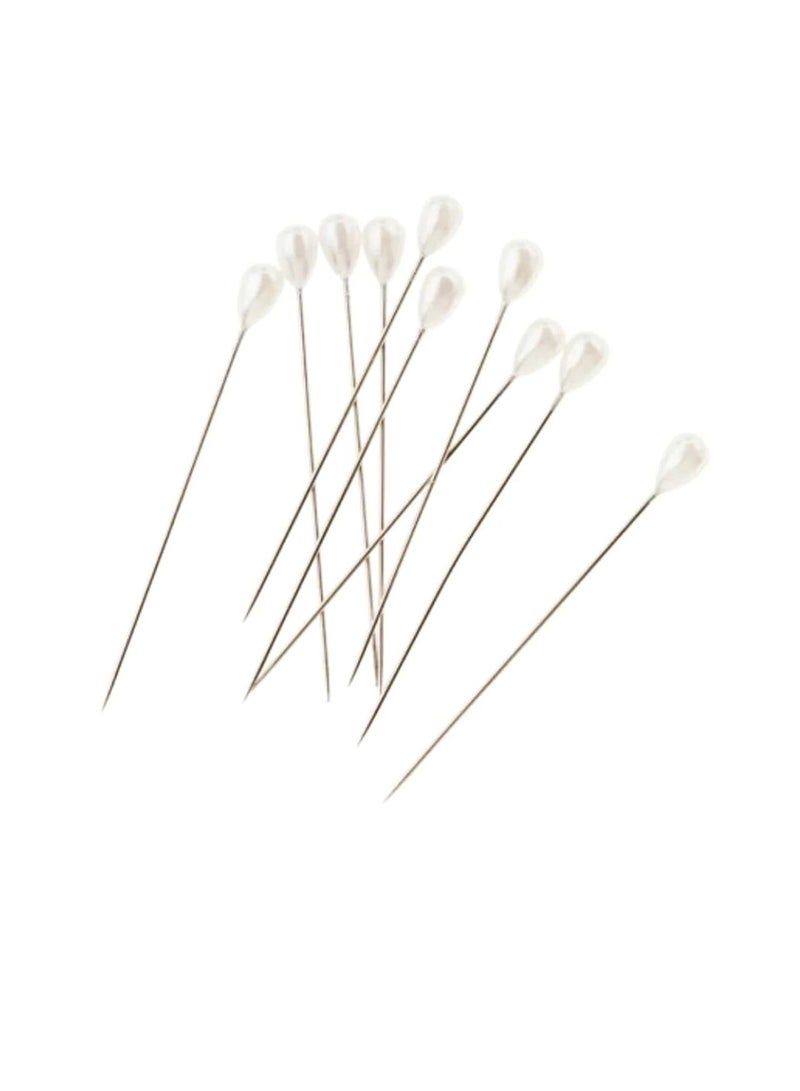 Pins Pear Head Pearlized Carded 2 inches 10 assorted size - Image 1