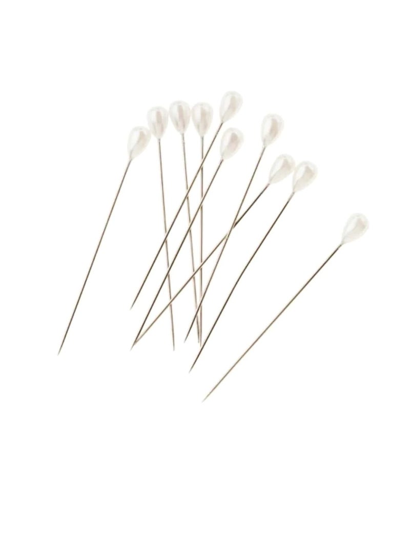 Pins Pear Head Pearlized Carded 2 inches 10 assorted size - Image 2