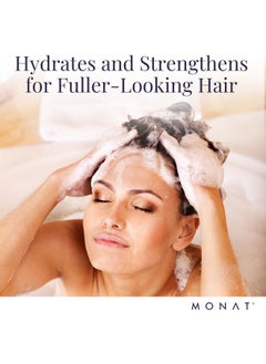 monat MONAT IR Clinical Thickening Shampoo - Hair Volumizing Shampoo for Dense Thick Hair - Thickening Shampoo Crafted from Powerful Blend of Natural Ingredients - With Rosemary & Mint And Pea Extract  - Image 3