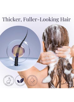 monat MONAT IR Clinical Thickening Shampoo - Hair Volumizing Shampoo for Dense Thick Hair - Thickening Shampoo Crafted from Powerful Blend of Natural Ingredients - With Rosemary & Mint And Pea Extract  - Image 5
