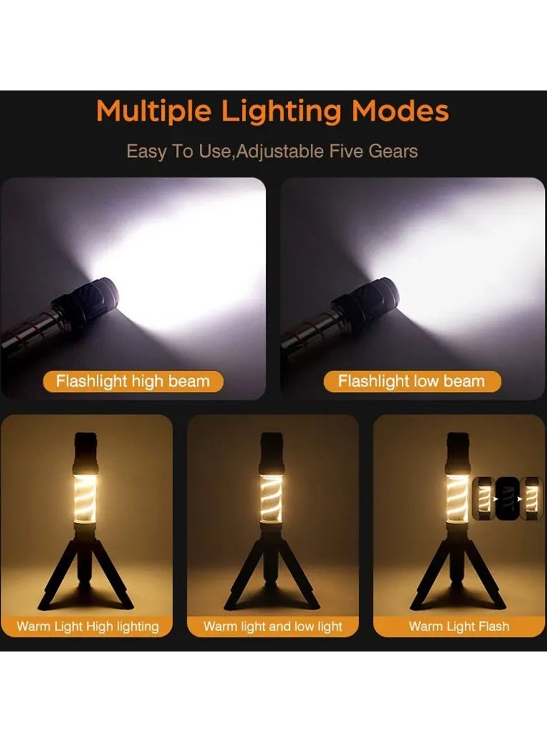 Verci Mosquito Killer Lamp Portable Lantern Camping Tent Mosquito Repellent Large Capacity Lighting Flashlight With Triangle Bracket  - Image 3