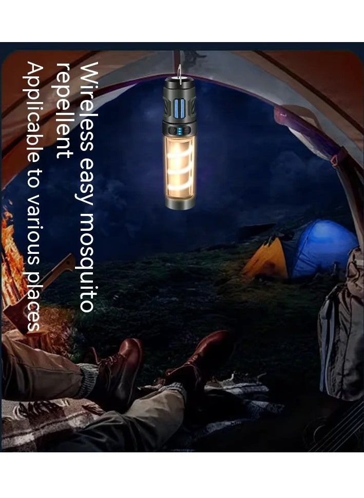Verci Mosquito Killer Lamp Portable Lantern Camping Tent Mosquito Repellent Large Capacity Lighting Flashlight With Triangle Bracket  - Image 4