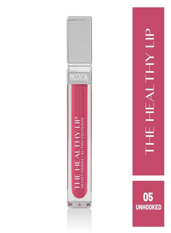 INCOLOR Healthy Shiny Lip Gloss - Non-Sticky and Lightweight Mega Slicks Lipgloss | Long Lasting | Natural, Luxury, High-shine lip gloss (UNHOOKED) - Image 4