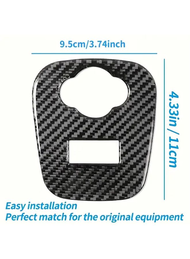 Carbon Fiber USB Lighter Decoration Sticker For Mini Cooper Interior - Image 5