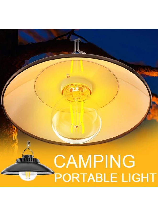 Vintage Camping Pendant Light USB Rechargeable LED Flashlight Portable Hanging Lamp Ceiling Lamp - Image 2