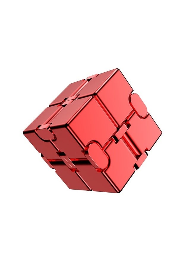 Metal Infinity Cube Toy For Kids Teens And Adults Best Desk Novelty Toy And Sensory Tool For Fidgeting Anxiety And Stress Relief Cool Office Decor And Gift For Men In Metal Aluminum Fidget Toy Spinners - pzsku/Z93195D03726F98D5AAF4Z/45/_/1728992423/c67b6962-4748-4efd-b88d-c44468287425