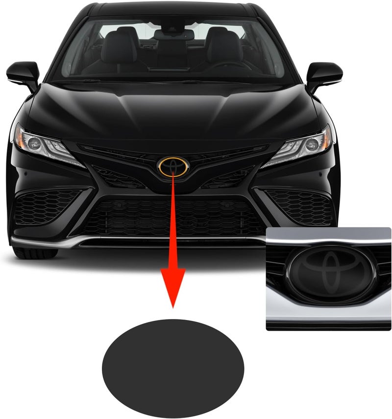 FDAIUN Car Emblem Protection Film for 2018-2024 Toyota Camry - 8.5MIL TPU Blacked Logo Protection Accessories - Image 1