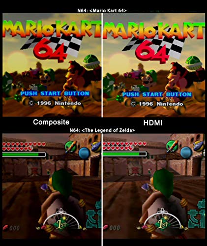 LEVELHIKE HDMI Cable for Nintendo Gamecube, Nintendo 64 N64, Super Nintendo SNES (3-in-1), GameCube/SNES/N64 to HDMI Adapter with S-Video Signal Output (Better Video Quality), HD Converter with 4:3/16:9 Switch - Image 5