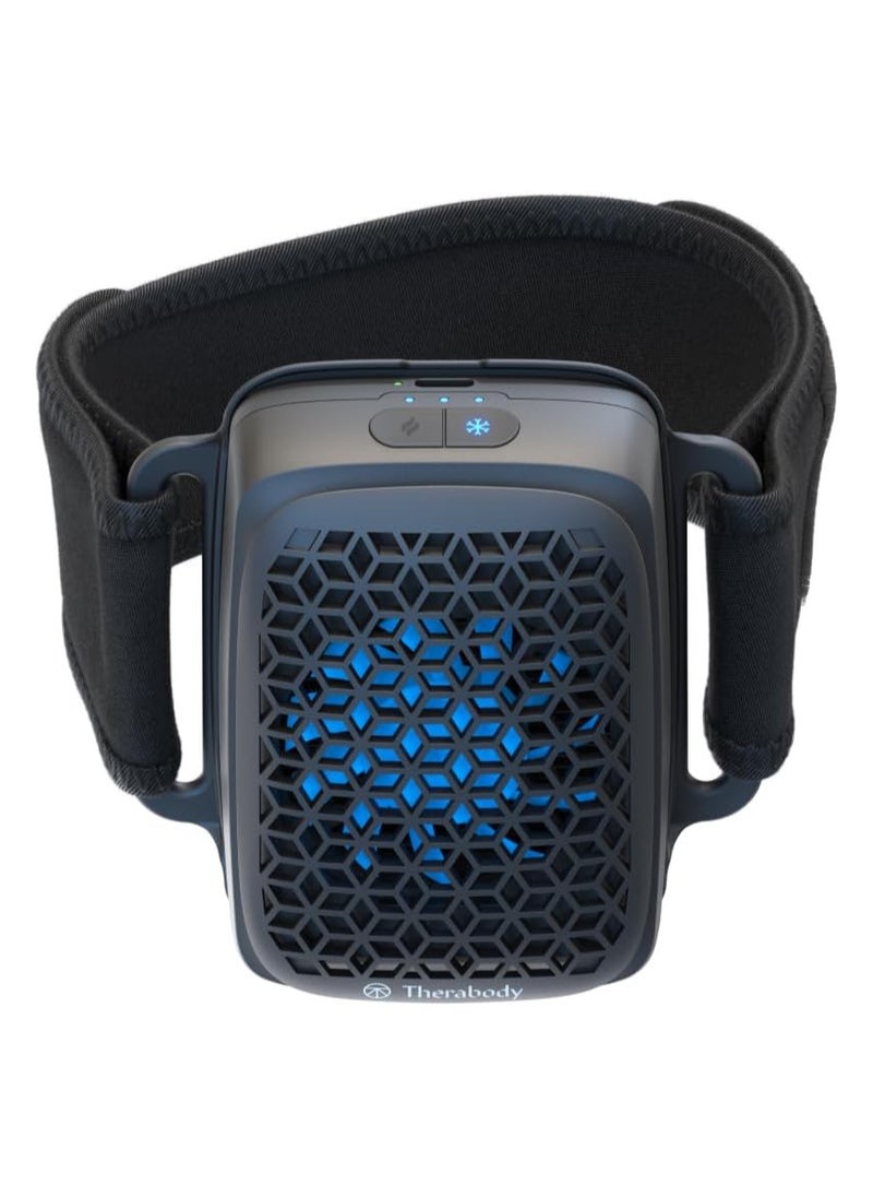 Therabody Therabody RecoveryTherm Cube Instant Heat, Cold & Contrast Therapy for Pain Relief & Exercise Recovery in Knee, Back, Shoulders & Full Body - Portable Hot and Cold Pack with Cryotherapy & Heating Pad  - Image 1