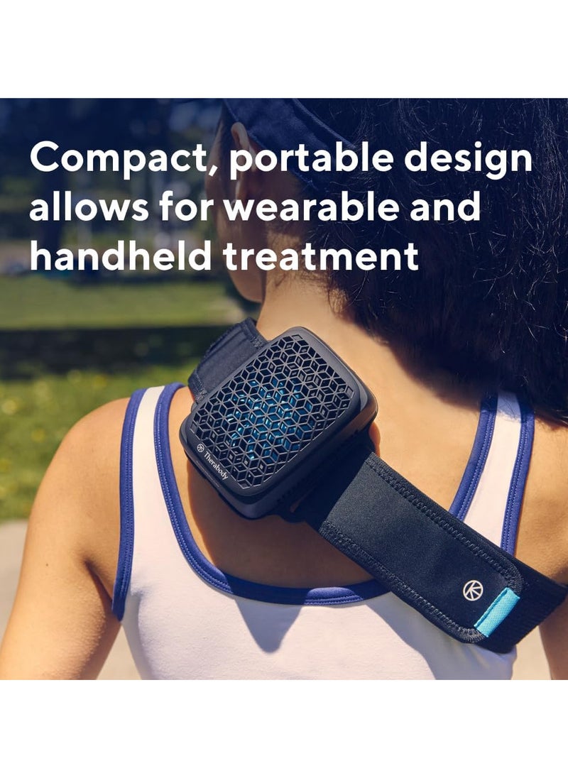 Therabody Therabody RecoveryTherm Cube Instant Heat, Cold & Contrast Therapy for Pain Relief & Exercise Recovery in Knee, Back, Shoulders & Full Body - Portable Hot and Cold Pack with Cryotherapy & Heating Pad  - Image 2