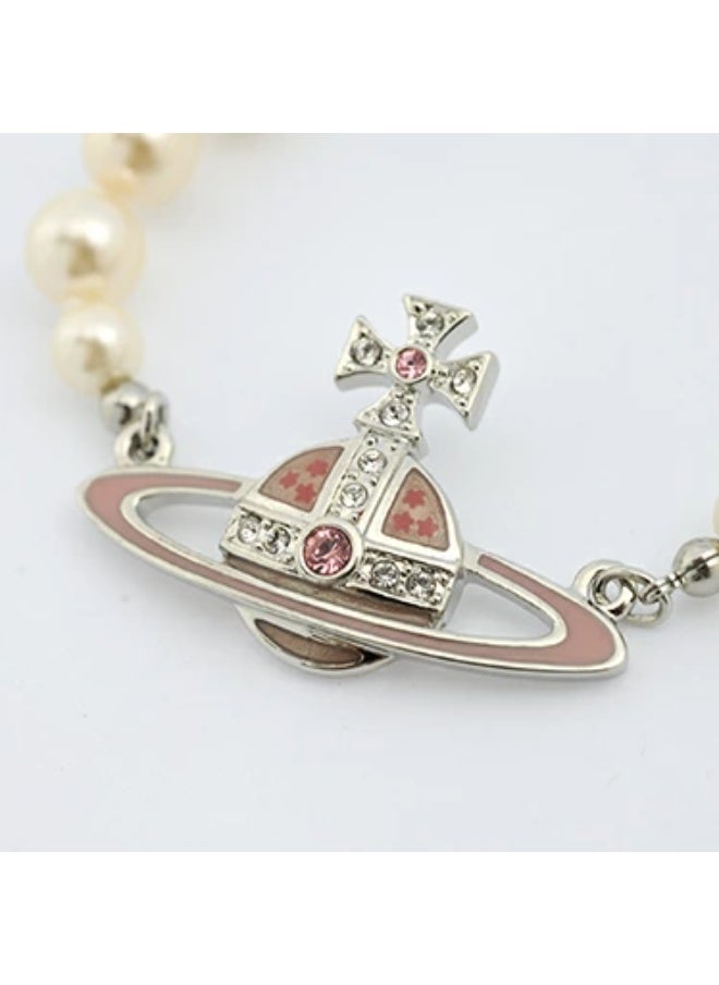 Vivienne Westwood Saturn Pearl Bracelet  - Image 3