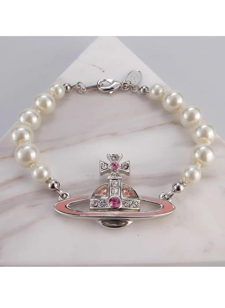 Vivienne Westwood Saturn Pearl Bracelet  - Image 2