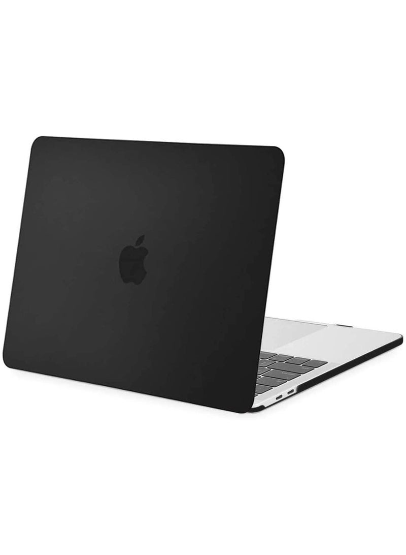 MacBook Air 13 inch Case  M1 A2337 A2179 A1932 2020 2019 2018 Release, Slim Plastic Matte Hard Cover Compatible Mac Air 13.3 inch with Retina Display (black) - Image 4