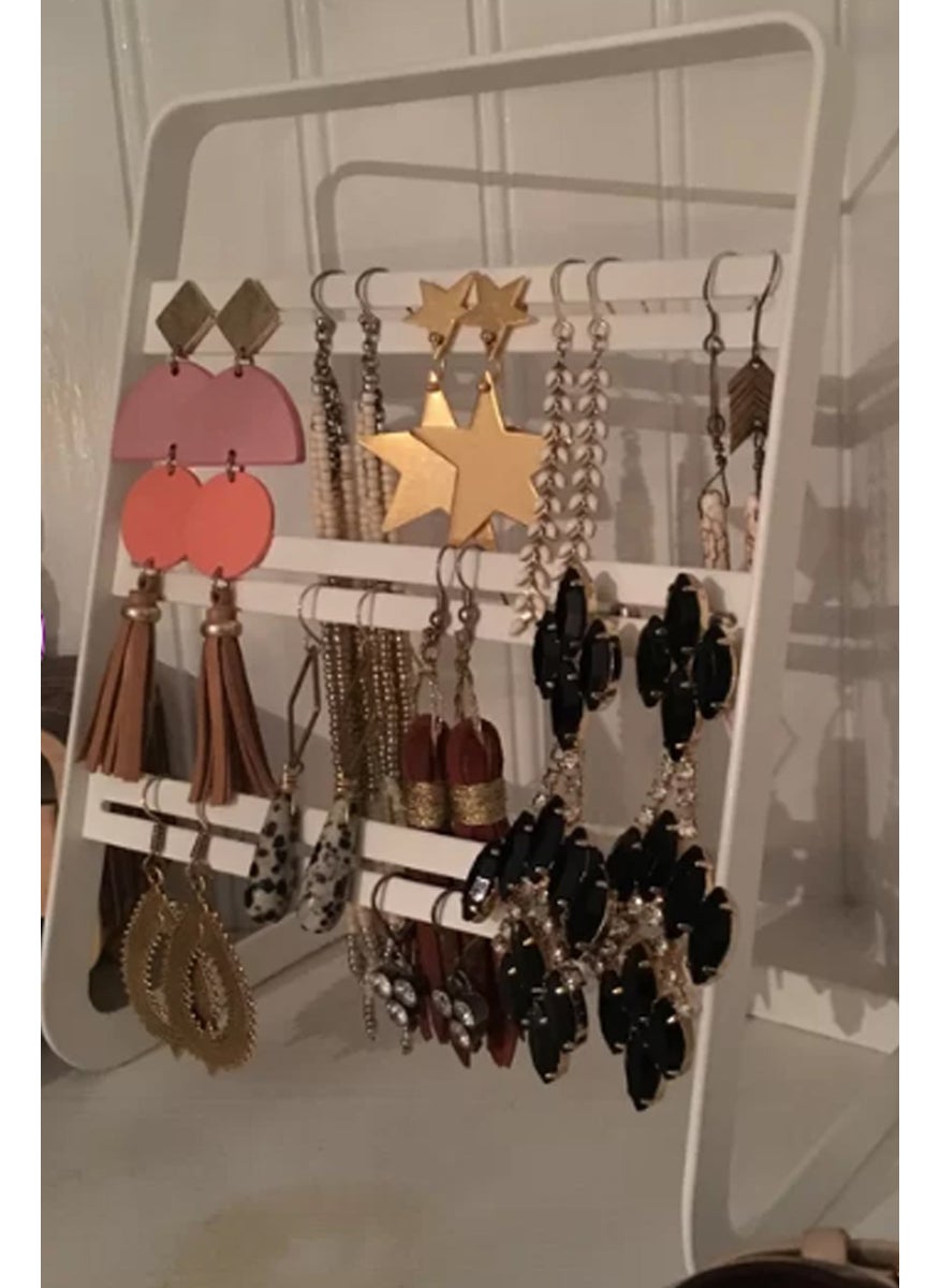 3Art Metal Jewelry Organizer Jewelry Organizer Box Decorative Jewelry Stand Necklace Ring Earring Holder  - Image 3
