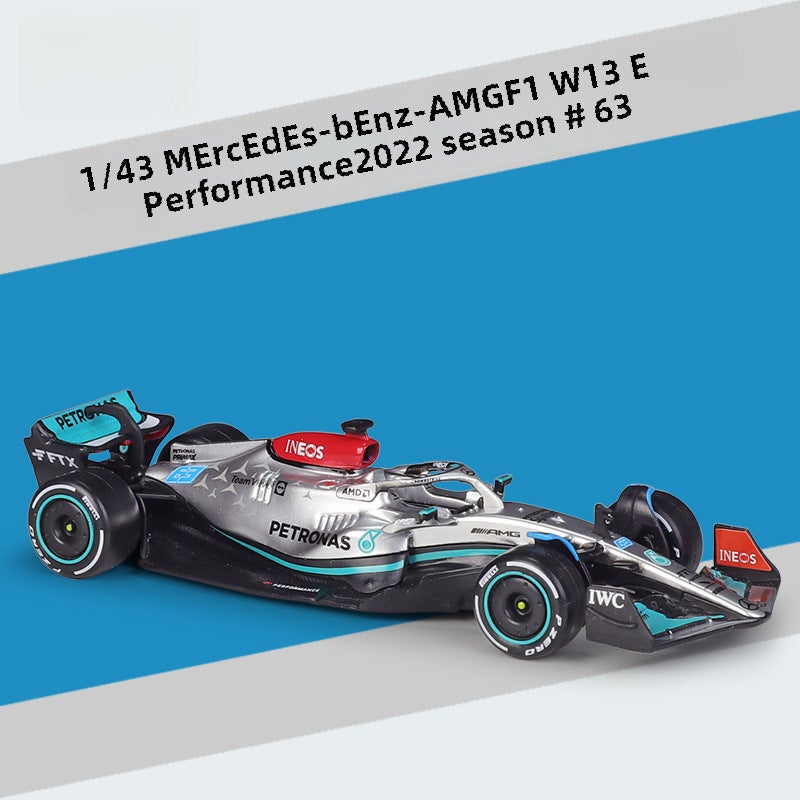 1:43 Red Bull RB16B F1 Alloy Model Toy Car#38065 Mercedes W13 #63 Russell 2022 season #38065 Mercedes W13 #63 Russell 2022 season 