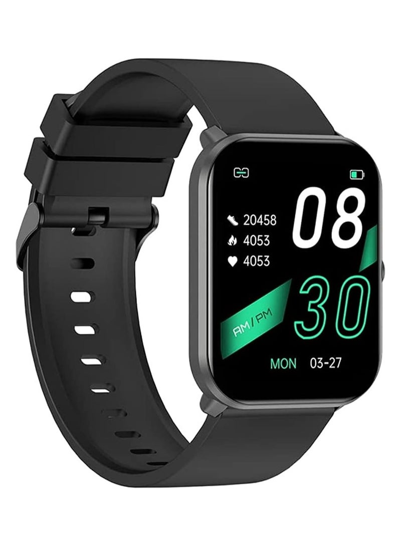 IMILAB W01-BK Waterproof Sports Smartwatch 24h Bio Tracker, 38g Lightweight, 1.69-inch Full-Touch Square Screen, 70+ Sports Modes Gold - Image 1