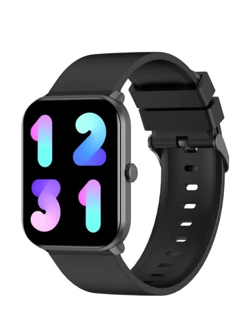 IMILAB W01-BK Waterproof Sports Smartwatch 24h Bio Tracker, 38g Lightweight, 1.69-inch Full-Touch Square Screen, 70+ Sports Modes Gold - Image 2