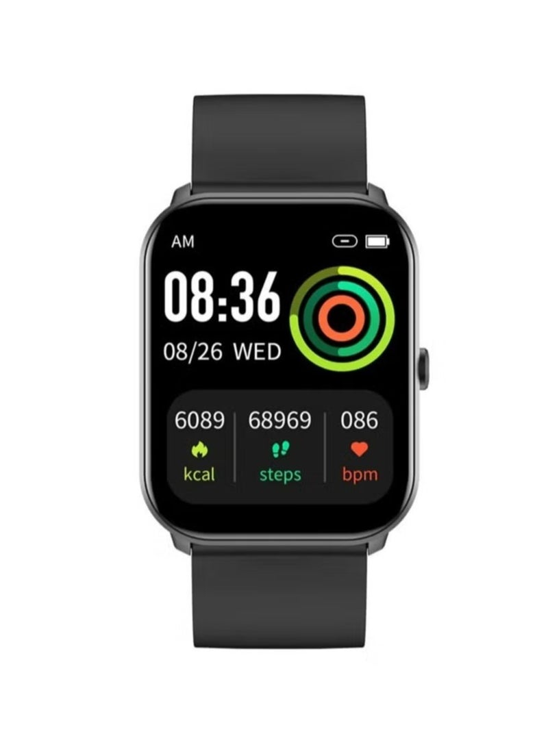 IMILAB W01-BK Waterproof Sports Smartwatch 24h Bio Tracker, 38g Lightweight, 1.69-inch Full-Touch Square Screen, 70+ Sports Modes Gold - Image 3