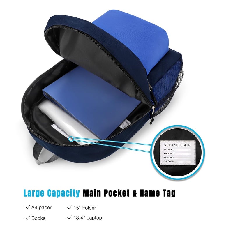 STEAMEDBUN Kids Backpack for Boys,Kindergarten Backpack for Toddler Boys Age 3-6 - Image 4