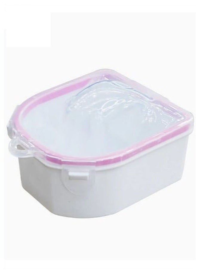 Hikma Beauty Nail Soaking Bowl Nail Art Polish Remover Soak Hand Bowl Manicure Spa Soaker Acetone Safe - Image 4