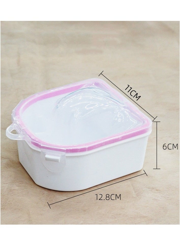 Hikma Beauty Nail Soaking Bowl Nail Art Polish Remover Soak Hand Bowl Manicure Spa Soaker Acetone Safe - Image 5
