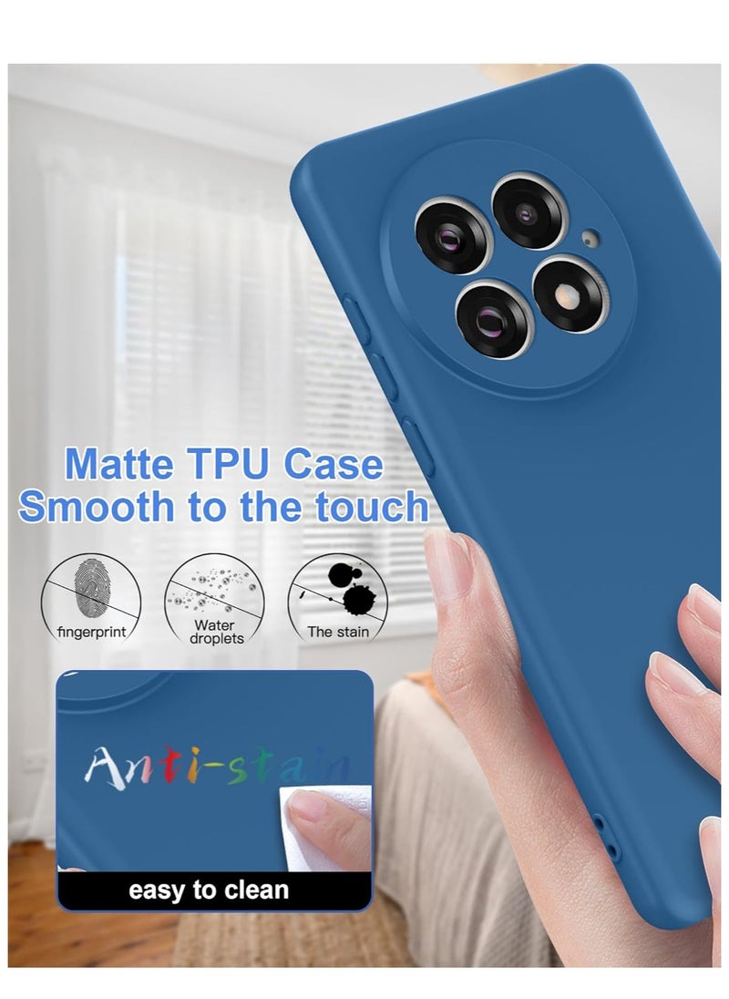BORTONY OnePlus 13 Case Cover Shockproof Liquid Silicone Soft Case with Camera Protection Soft TPU Anti-Scratch Microfiber Lining for OnePlus 13 5G 2025  - Image 2