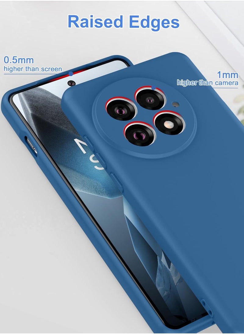 BORTONY OnePlus 13 Case Cover Shockproof Liquid Silicone Soft Case with Camera Protection Soft TPU Anti-Scratch Microfiber Lining for OnePlus 13 5G 2025  - Image 3