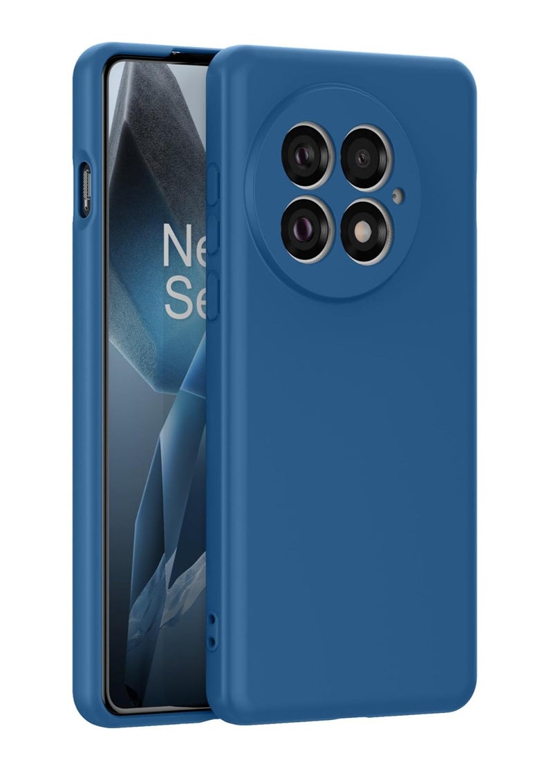 BORTONY - OnePlus 13 Case Cover Shockproof Liquid Silicone Soft Case with Camera Protection Soft TPU Anti-Scratch Microfiber Lining for OnePlus 13 5G 2025 - Image 1